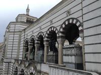 der Friedhofseingang