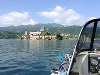 Bootsfahrt am Ortasee