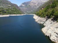 Blick in den Stausee.