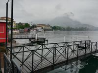 Blick zum Monte Bré, dem Hausberg von Lugano.