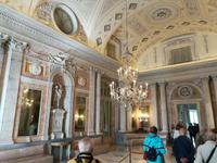 Mit Rokoko Innenausstattung im Palazzo der Isola Bella.