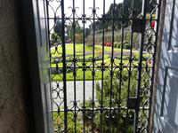 Blick in den Privatgarten der Familie Borromeo.