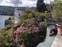 Eines von zwei Türmchen auf Isola Bella.