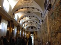 in der Galerie der Belgischen Wandteppiche