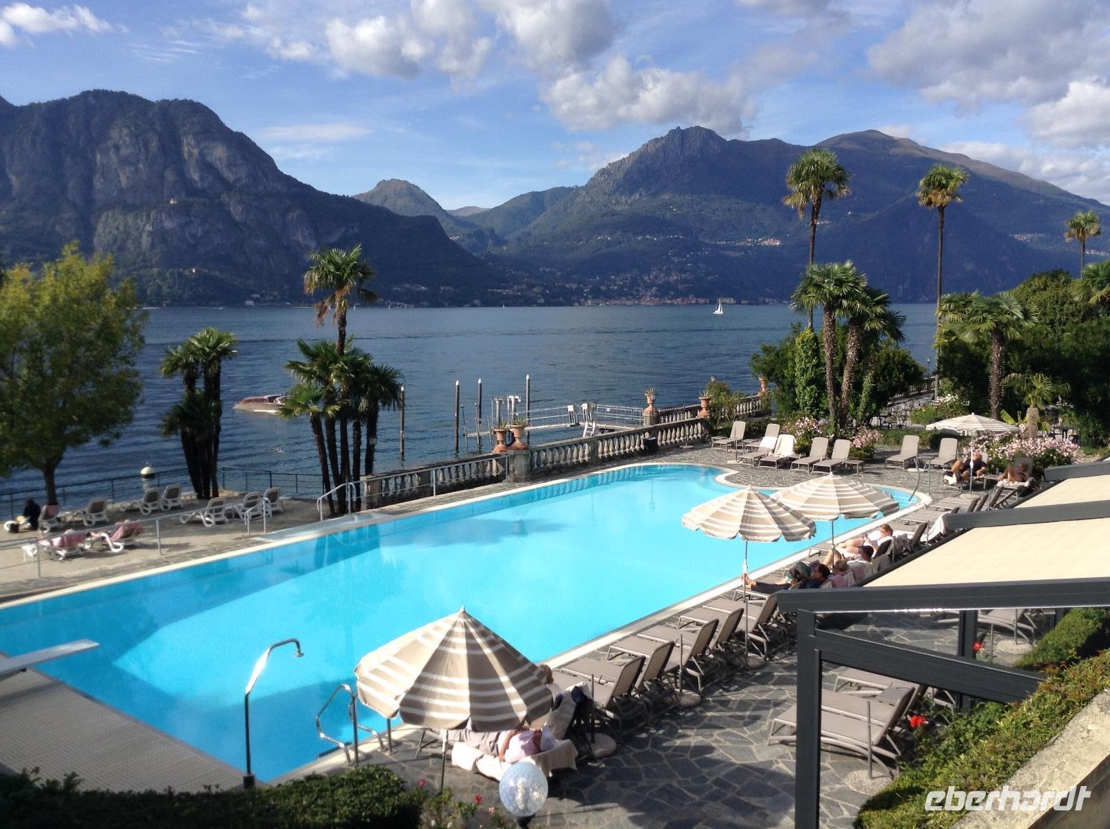Poolaussichten in Bellagio