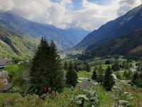 Anreise - Blick ins Mesocco-Tal