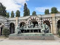 Mailand - Monumentalfriedhof (Grabmal der Familie Campari)