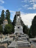 Mailand - Monumentalfriedhof (Grabmal von Bocconi)