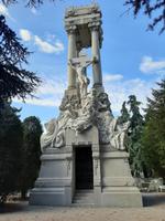 Mailand - Monumentalfriedhof (Grabmal von Bocconi)