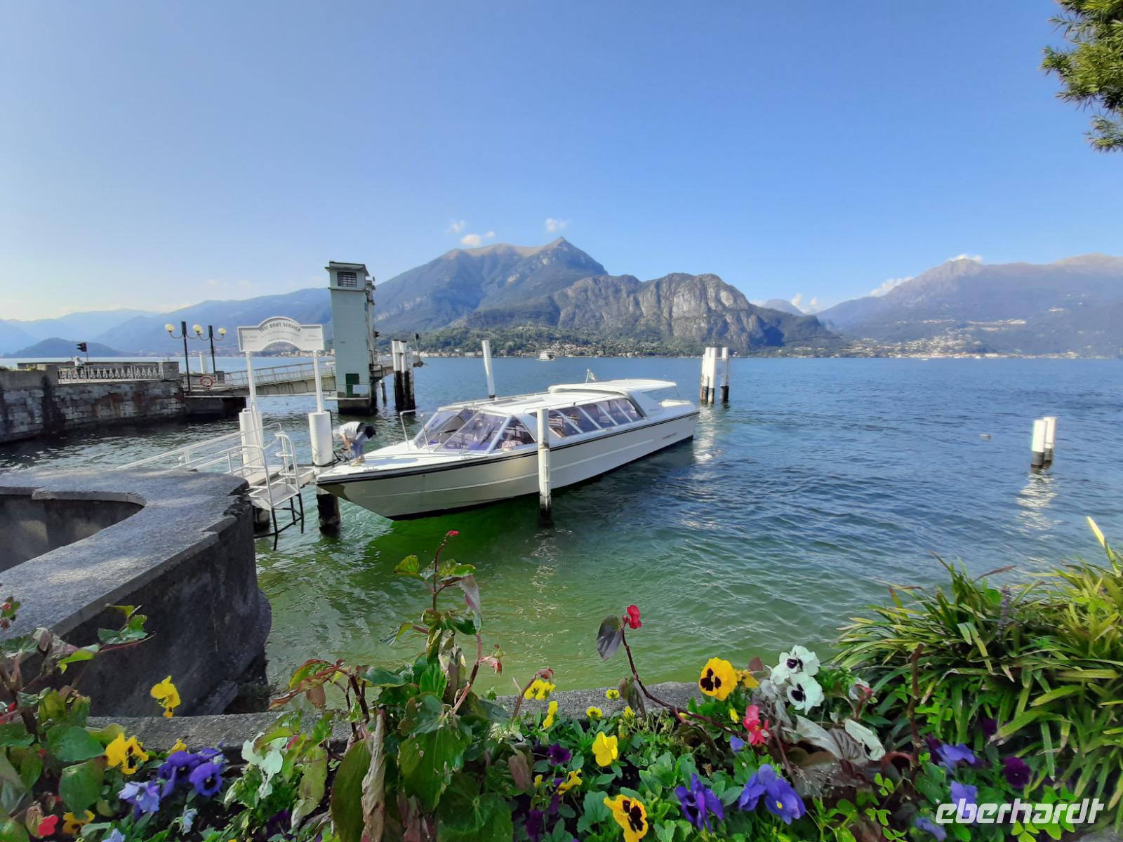 Comer See - Ankunft in Bellagio