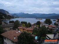 Ausblick von der Dachterrasse des Hotels