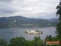 Blick auf die Insel Orta San Giulio