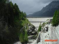 Staumauer des Sufner Sees