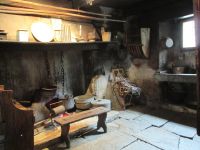 Museum in Sonogno: Küche