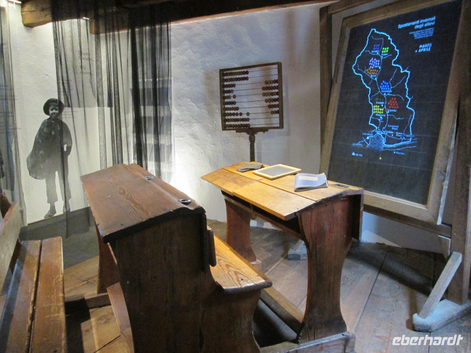 Museum Sonogno: Schule und Kinderkaminfeger