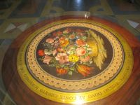 Isola Bella: Mosaiktisch als Geschenk des Papstes Leo XII. an Giberto Borromeo 1825