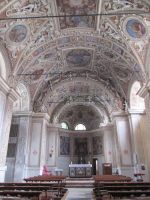 Locarno: Santa Maria Assunta Kirchenschiff mit reichen Stuckarbeiten