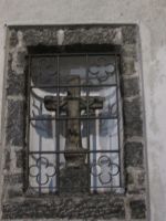 Bellagio: St. Jakob Kirche,  Kruzufix aus der Zeit 10.-12. Jahrhundert