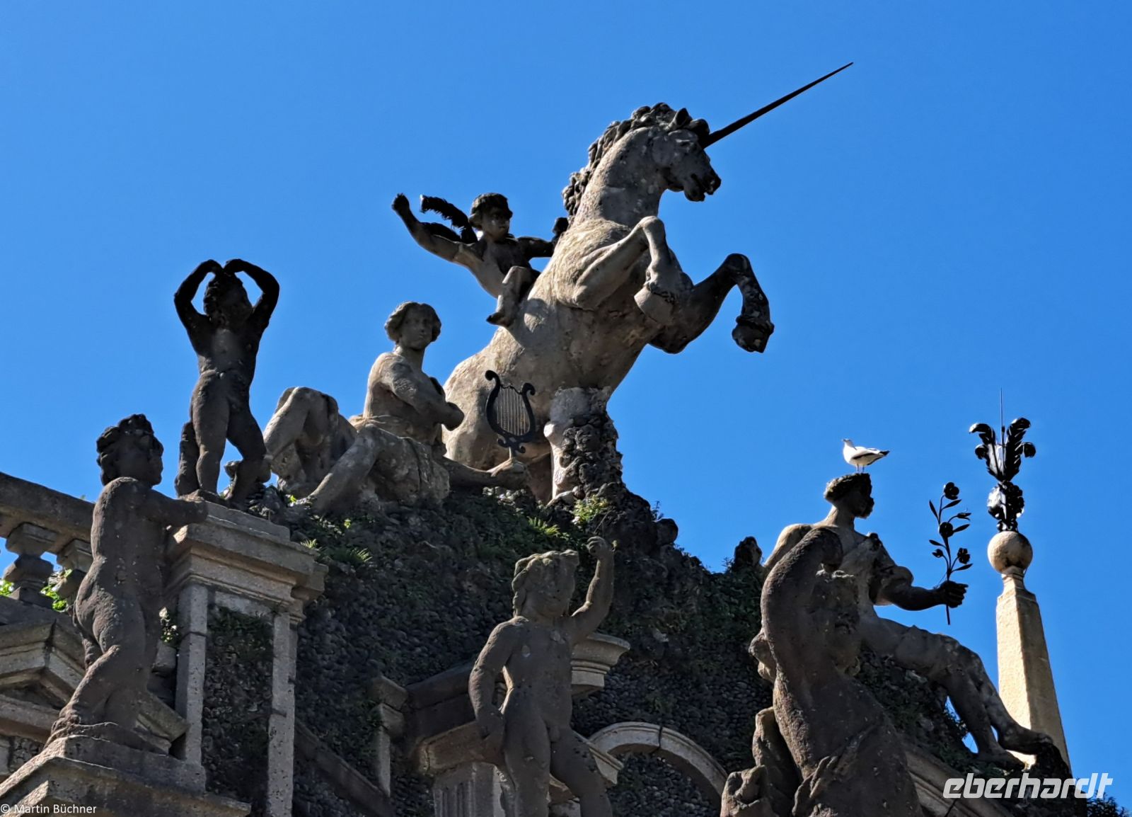 Das Einhorn - Wappentier der Familie Borromeo