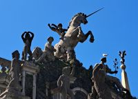 Das Einhorn - Wappentier der Familie Borromeo