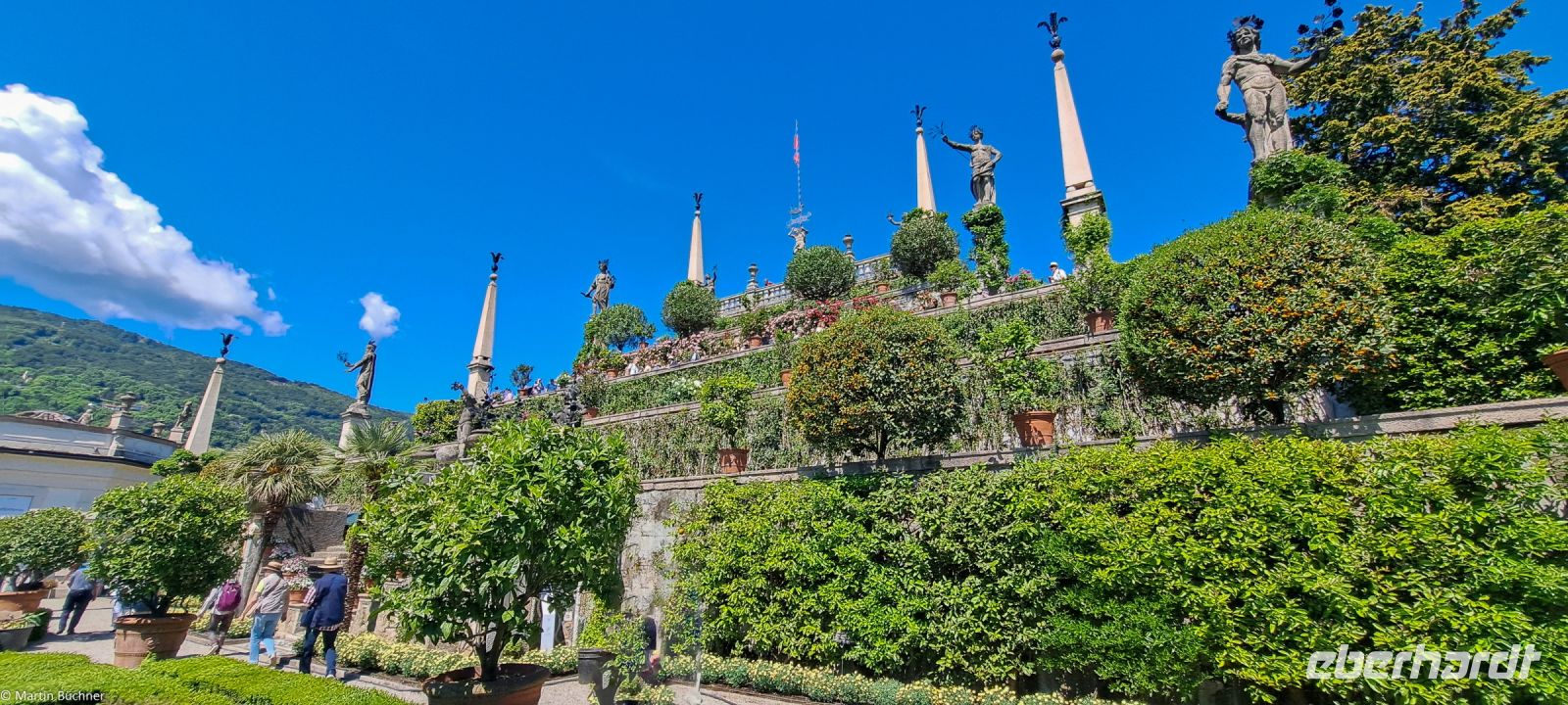 Lago Maggiore - Borromäische Inseln - Isola Bella - Der italienische Garten