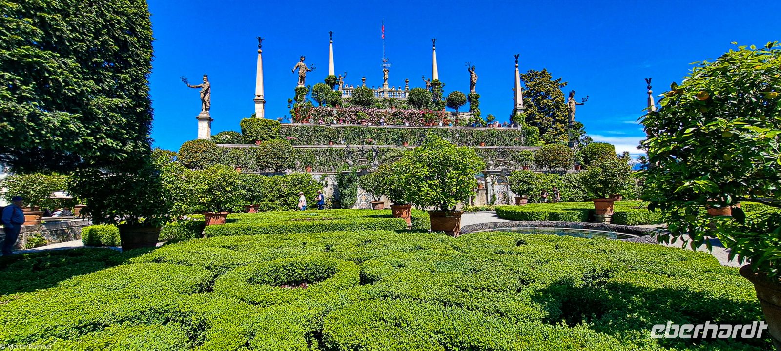 Lago Maggiore - Borromäische Inseln - Isola Bella - Der italienische Garten