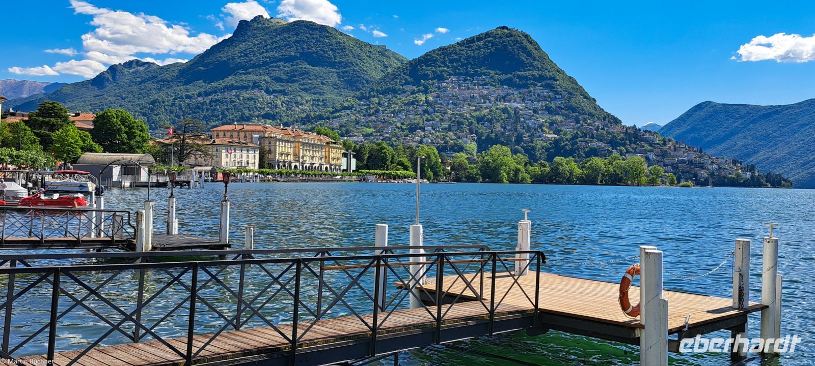 Lago di Lugano in Lugano, Tessin