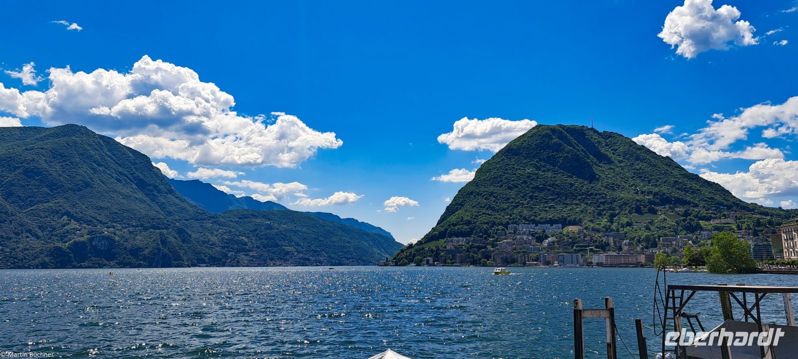 Lago di Lugano in Lugano, Tessin