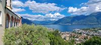 Wallfahrtskirche Madonna del Sasso oberhalb von Locarno am Lago Maggiore