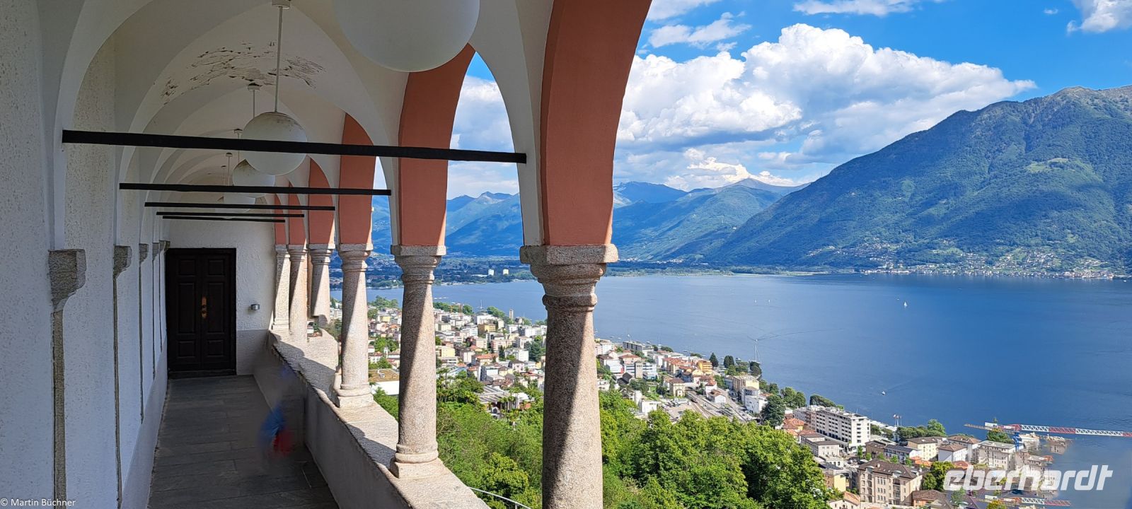 Wallfahrtskirche Madonna del Sasso oberhalb von Locarno am Lago Maggiore