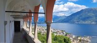 Wallfahrtskirche Madonna del Sasso oberhalb von Locarno am Lago Maggiore