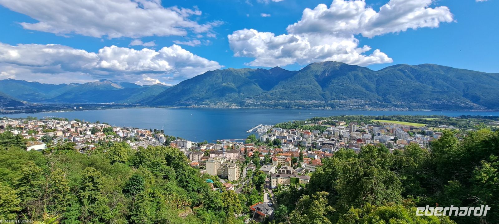 Wallfahrtskirche Madonna del Sasso oberhalb von Locarno am Lago Maggiore