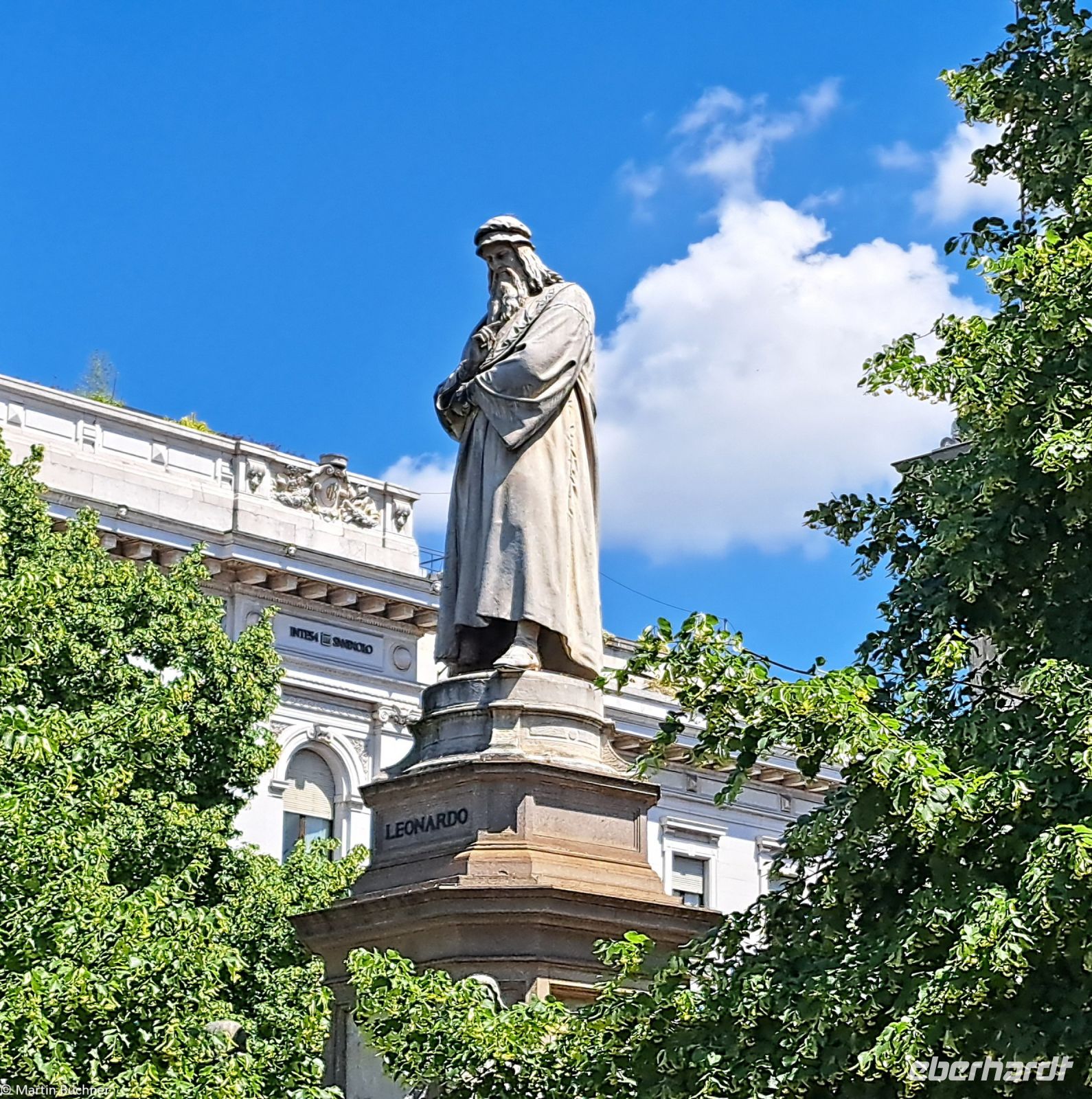 Mailand - Leonardo da Vinci Monument