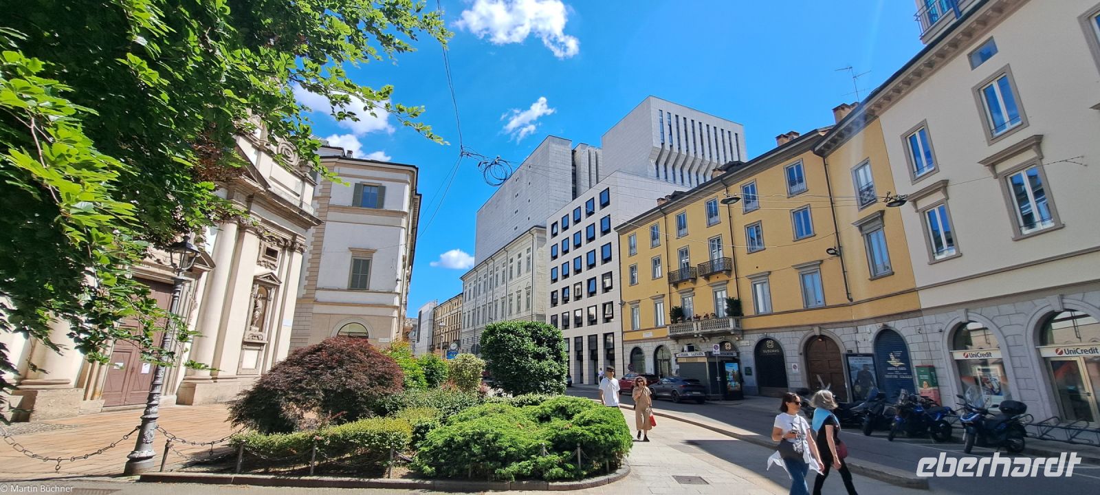 Mailänder Scala (Opernhaus) - von der Rückseite!