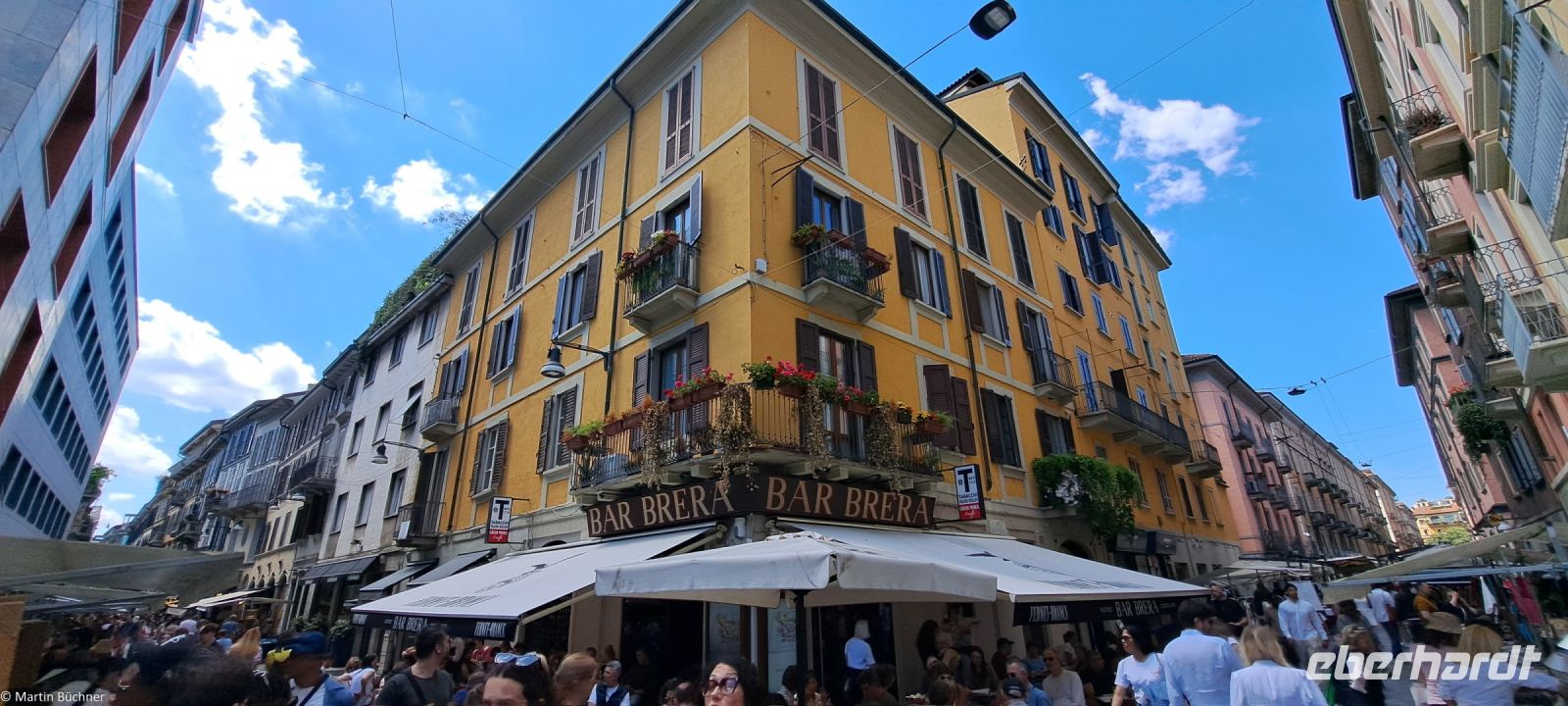 Mailand - Altstadtviertel Brera