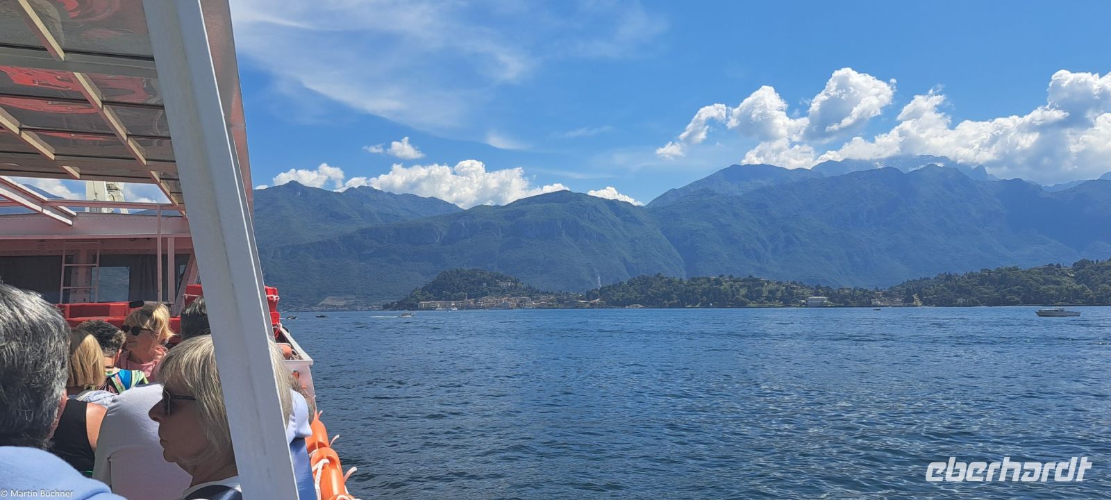 Lago di Como - Comersee - Schifffahrt nach Bellagio