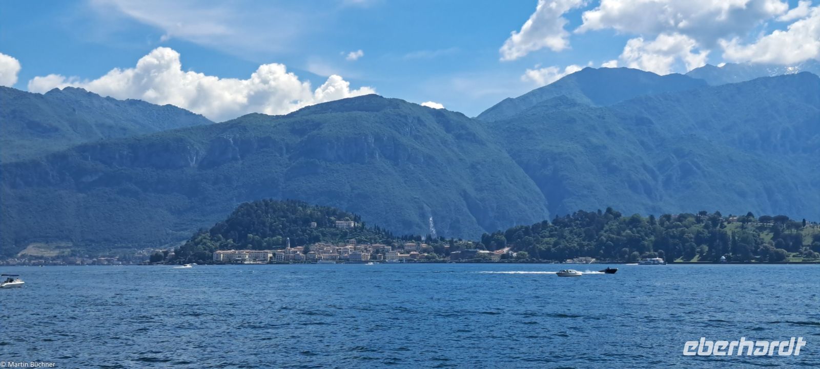 Lago di Como - Comersee - Schifffahrt nach Bellagio