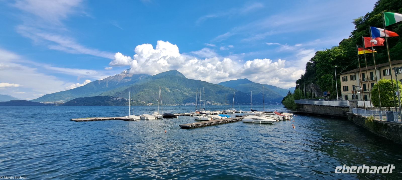 Lago di Como - Comersee - Dongo (am Nordufer des Sees)