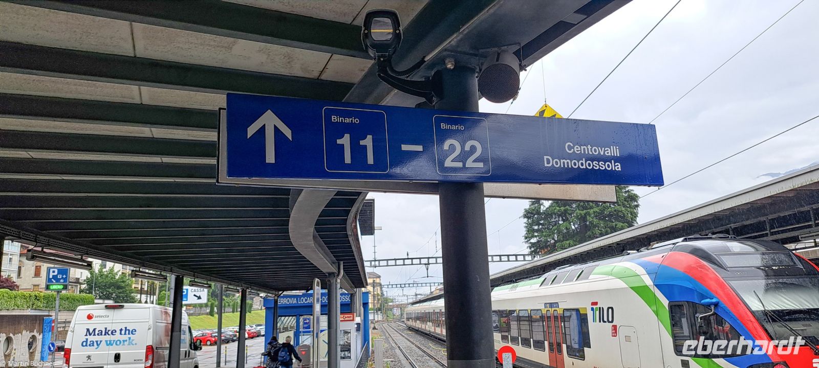 Centovallibahn - von Locarno (Tessin, Schweiz) nach Domodossola (Piemont, Italien)