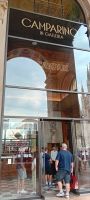 Camparino am Eingang der Galleria Coperta Milano