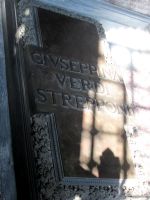 Grabmal Giuseppina Strepponi &ndash; &copy; Heike Heinen (Eberhardt TRAVEL)
