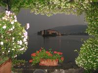 Beim Abendessen auf der Fischerinsel