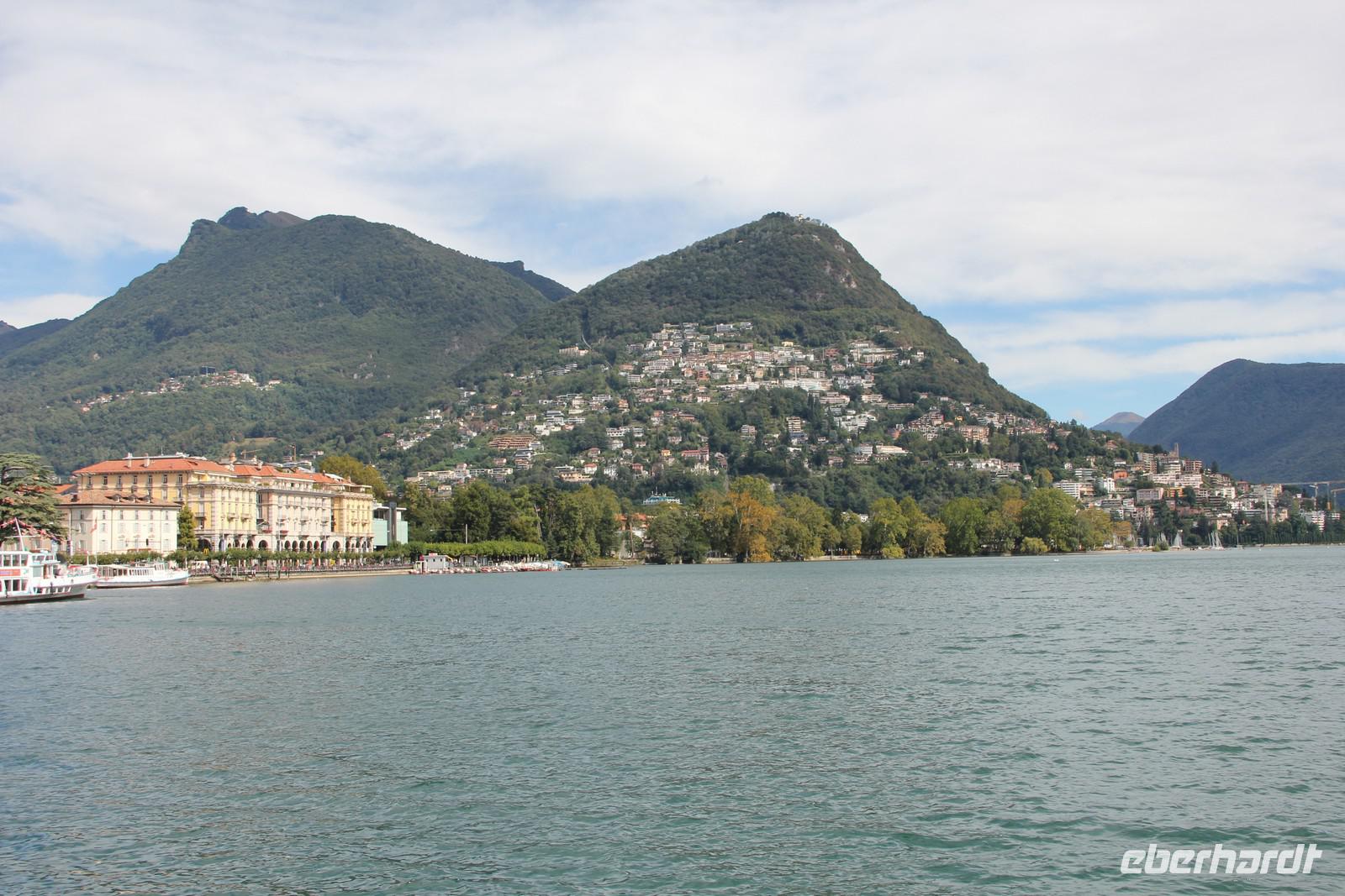Blick auf den Luganer See