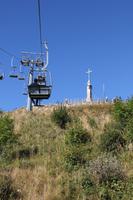 das Gipfelkreuz in Aussicht (Mottarone)