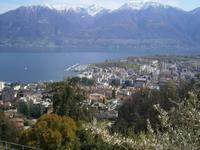 Blick auf Locarno