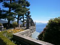 In der Parkanlage auf der Isola Bella