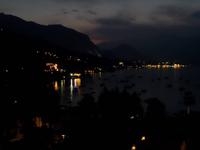 Blick von der Dachterrasse auf den Lago Maggiore
