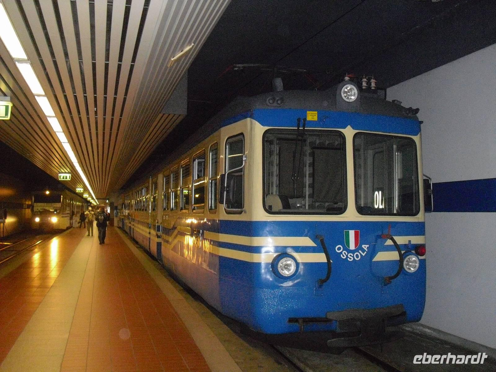 Centovalli - Bahn in Domodossola