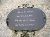 Rundgang auf dem Weg der Stille