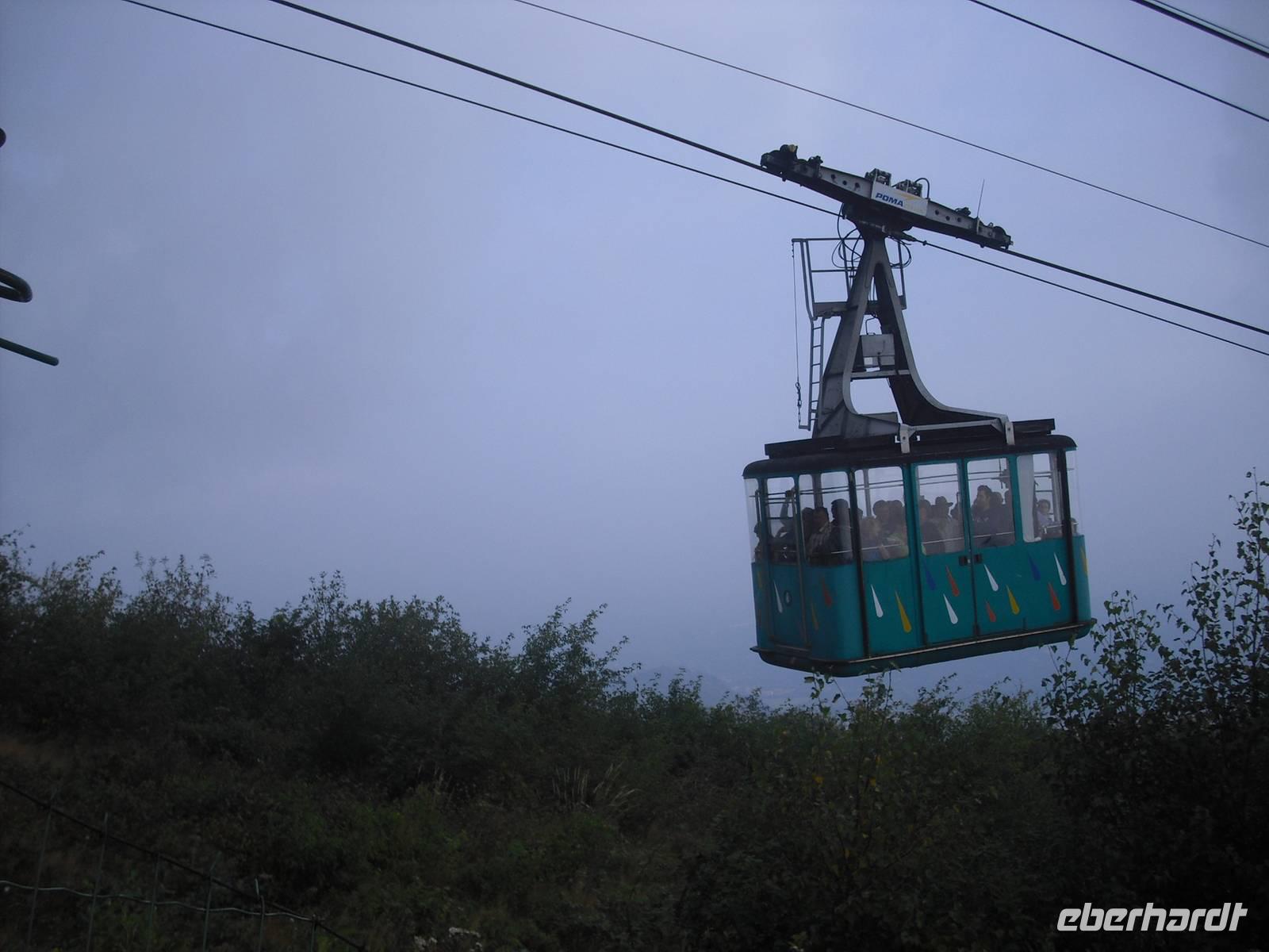 Ankunft am Mottarone